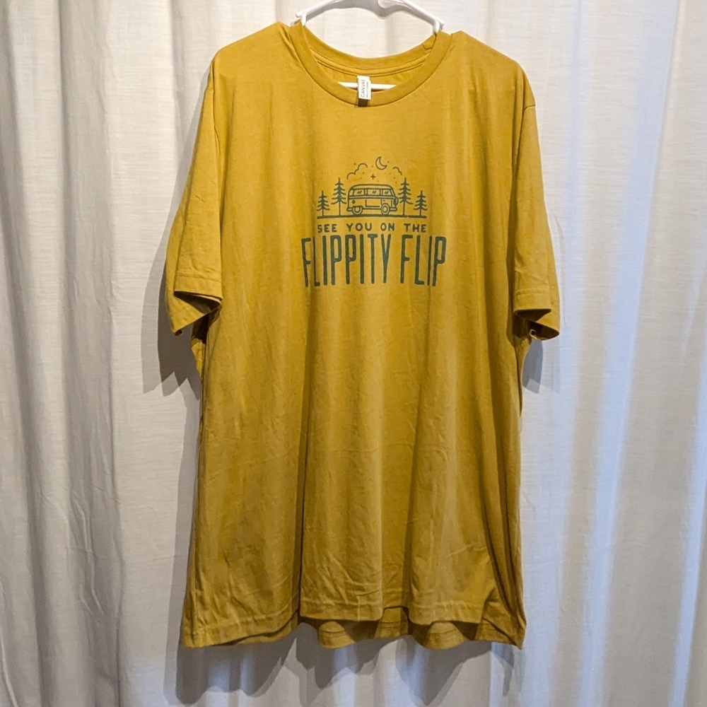 B5 Bella Canvas T-shirt Size 3XL "See You On The Flippity Flip"